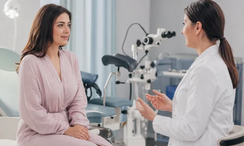 Yumurtalık kisti için ultrason ve jinekolojik değerlendirme